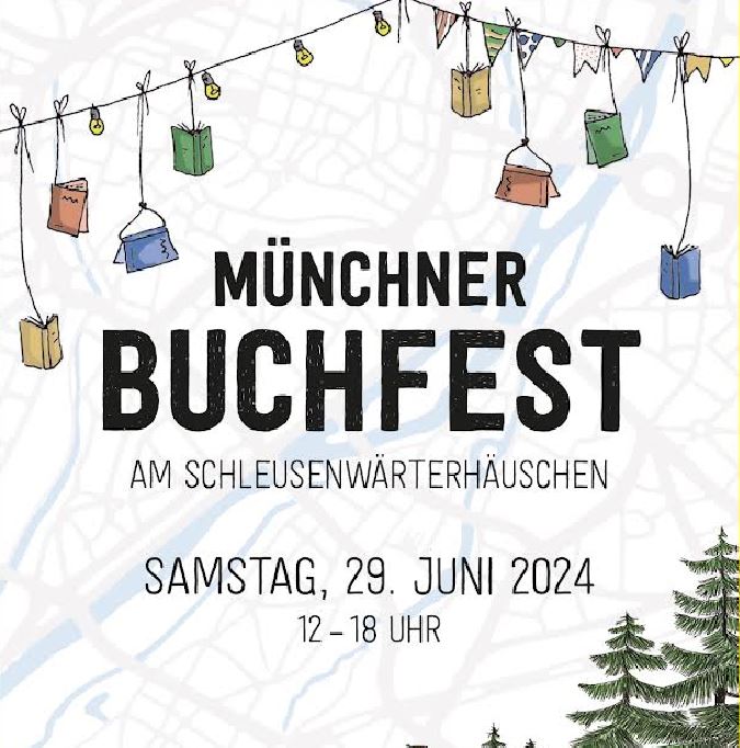 Das Münchner Buchfest findet am 29. Juni 2024 statt.