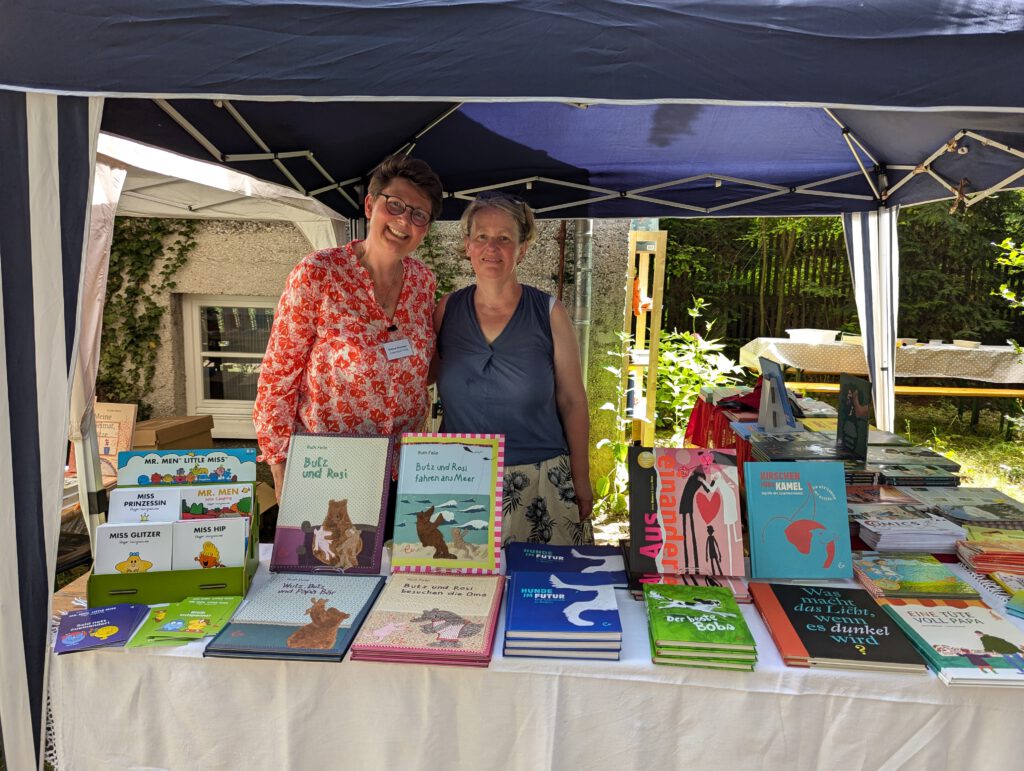 Bettina Deininger (austernbank Verlag, links) und Susanna Rieder (Susanna Rieder Verlag). (Foto: Heidi Rauch)